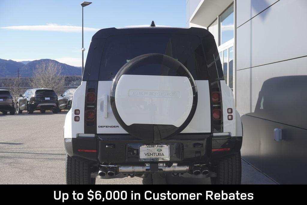 new 2025 Land Rover Defender car, priced at $105,810