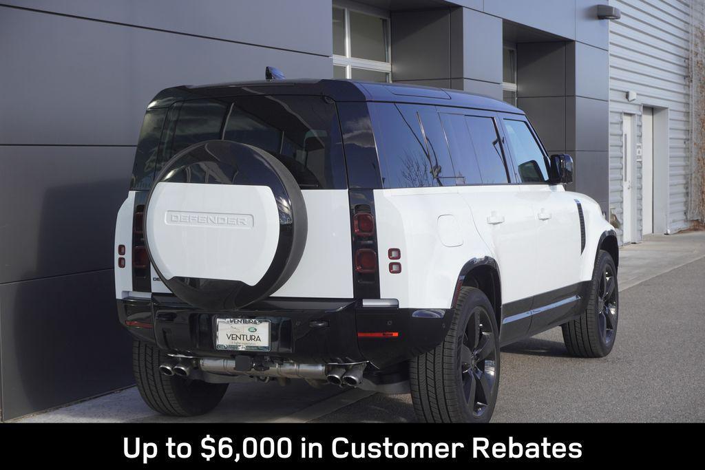 new 2025 Land Rover Defender car, priced at $105,810