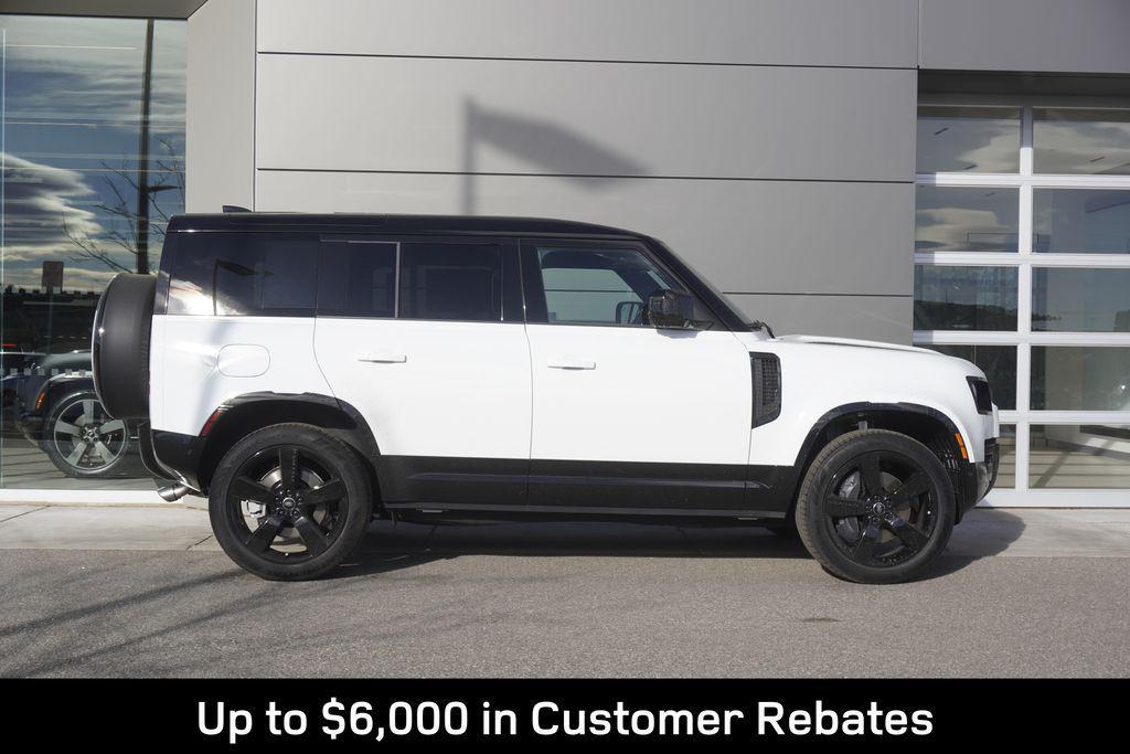 new 2025 Land Rover Defender car, priced at $105,810