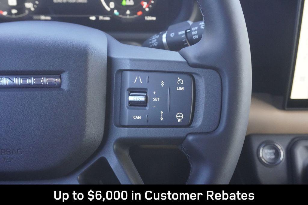 new 2025 Land Rover Defender car, priced at $105,810