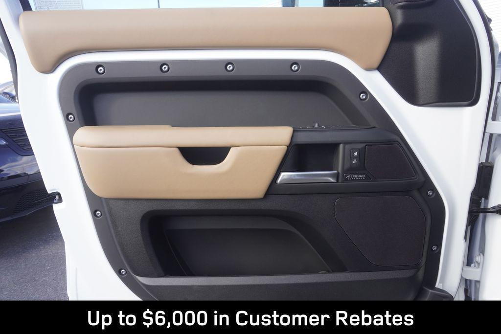 new 2025 Land Rover Defender car, priced at $105,810