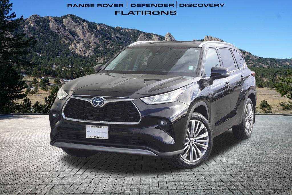 used 2022 Toyota Highlander Hybrid car, priced at $42,183