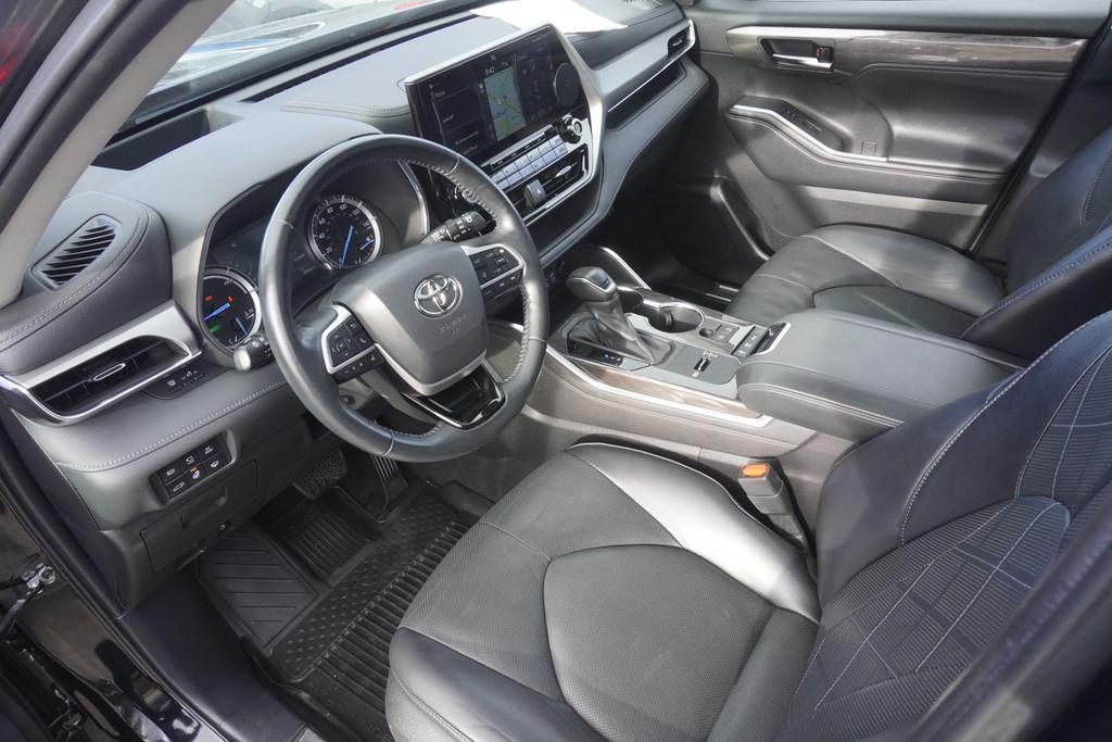 used 2022 Toyota Highlander Hybrid car, priced at $42,183