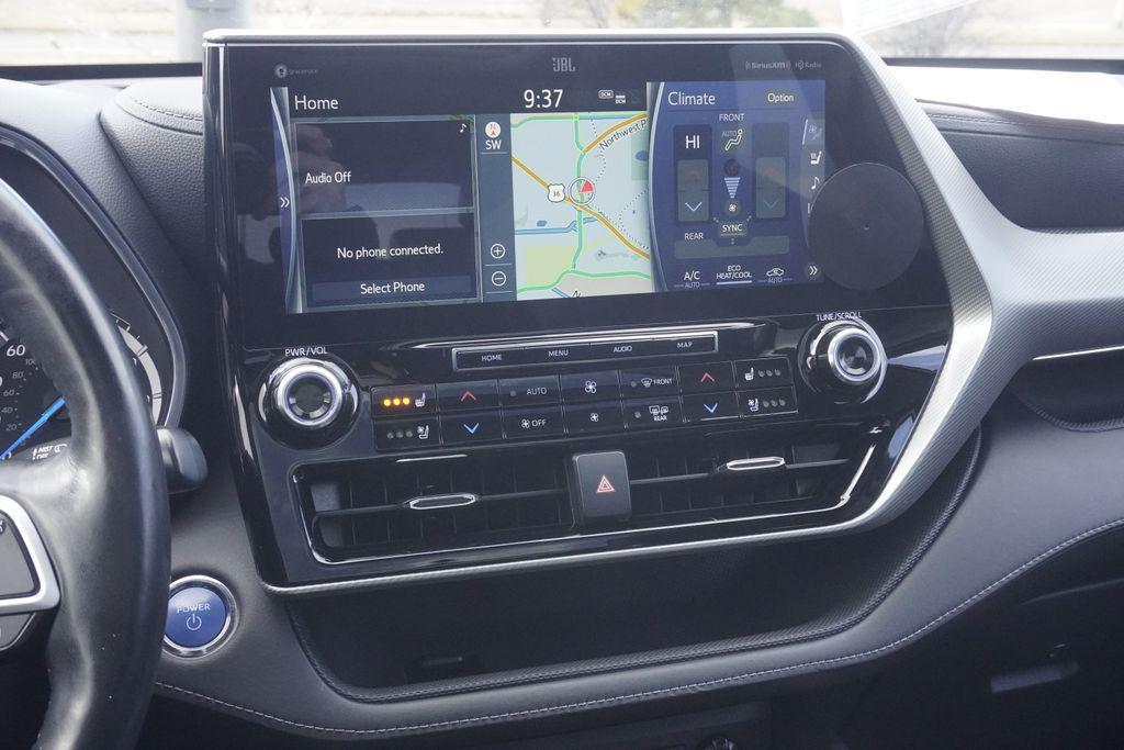 used 2022 Toyota Highlander Hybrid car, priced at $42,183