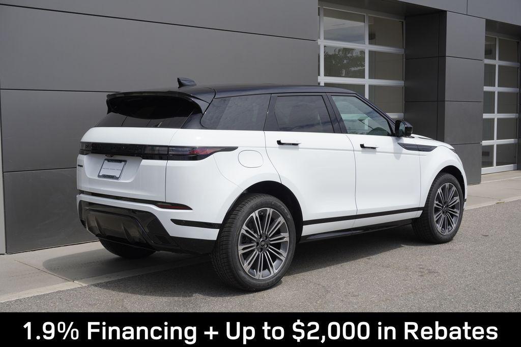 new 2026 Land Rover Range Rover Evoque car, priced at $62,915