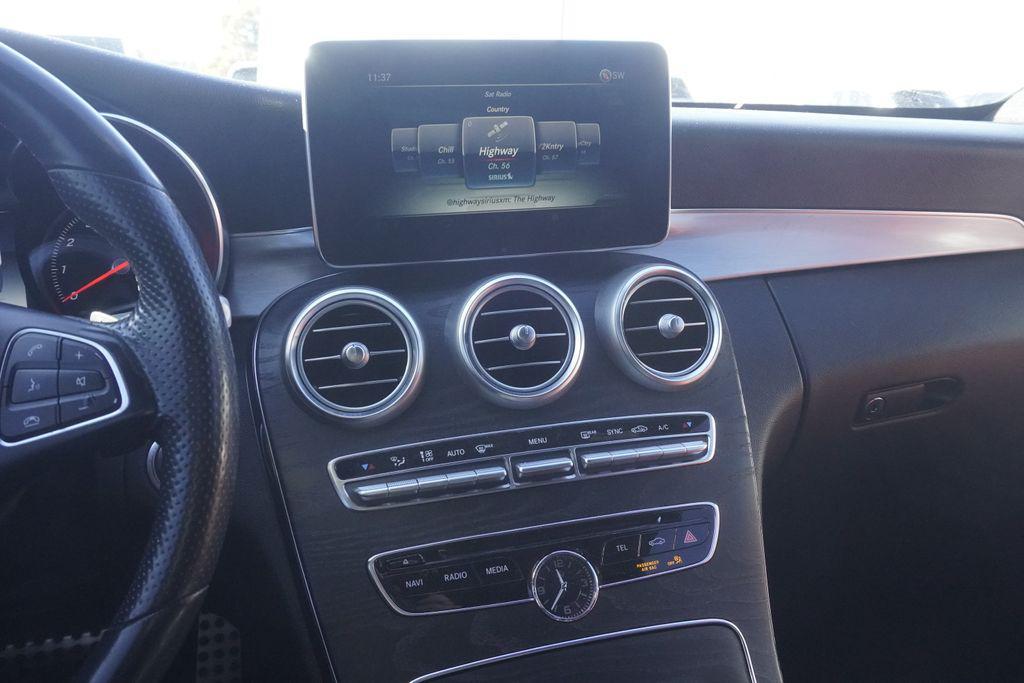 used 2018 Mercedes-Benz C-Class car, priced at $20,297