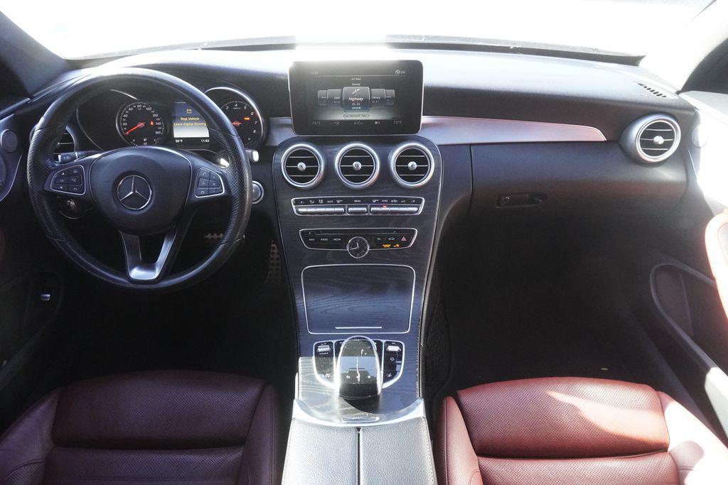 used 2018 Mercedes-Benz C-Class car, priced at $20,297