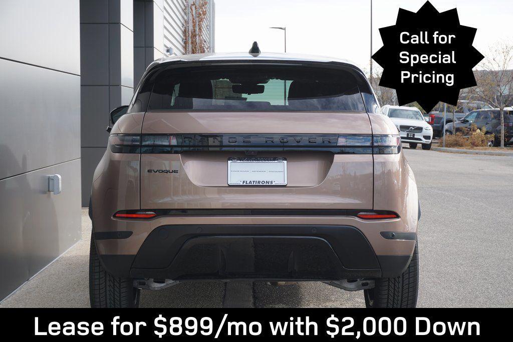 new 2025 Land Rover Range Rover Evoque car, priced at $56,987