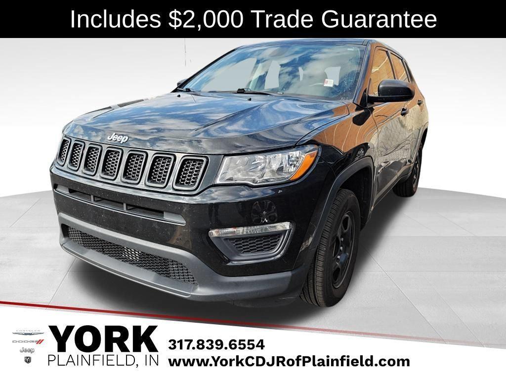 used 2020 Jeep Compass car, priced at $17,214