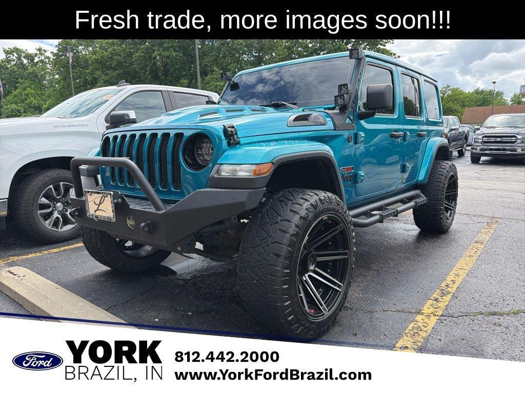 used 2020 Jeep Wrangler Unlimited car, priced at $36,239