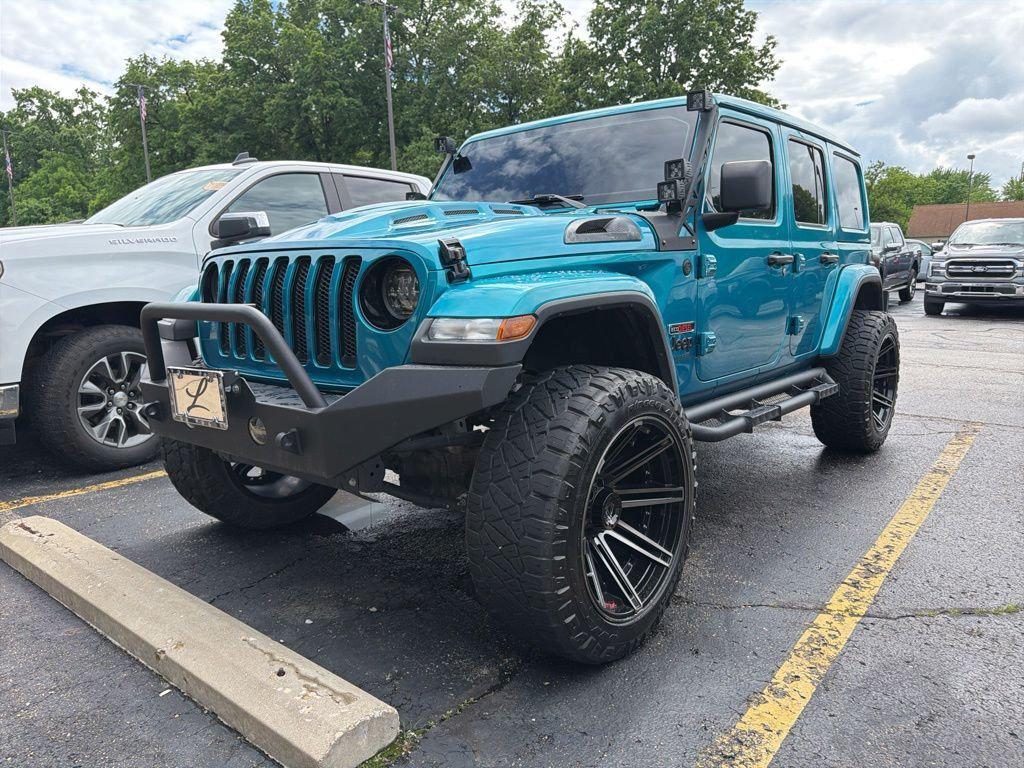 used 2020 Jeep Wrangler Unlimited car, priced at $36,239