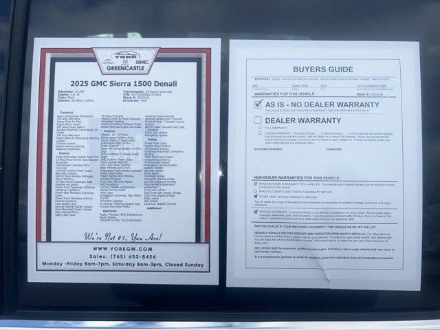 used 2025 GMC Sierra 1500 car, priced at $58,677