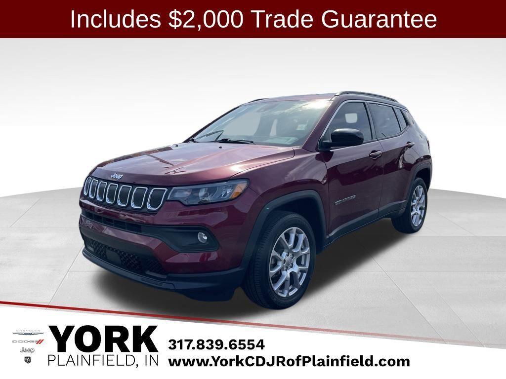 used 2022 Jeep Compass car, priced at $24,411