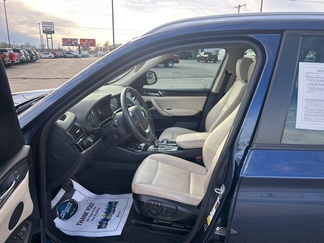 used 2017 BMW X3 car, priced at $14,495