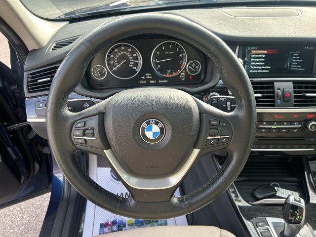 used 2017 BMW X3 car, priced at $14,495