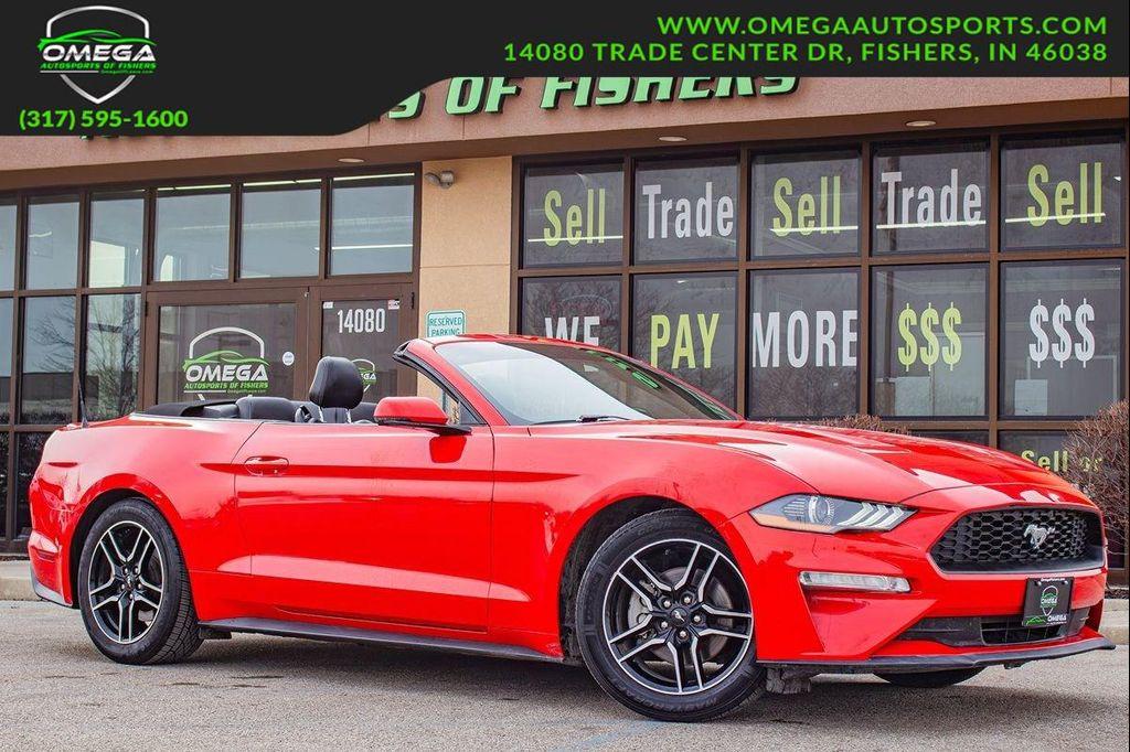 used 2019 Ford Mustang car, priced at $19,499