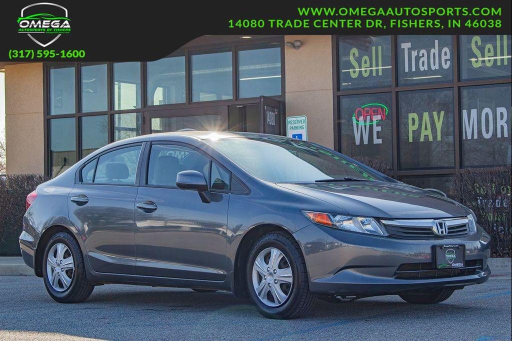 used 2012 Honda Civic car, priced at $10,899