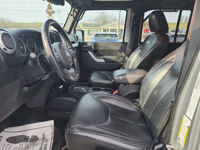 used 2014 Jeep Wrangler Unlimited car, priced at $18,500