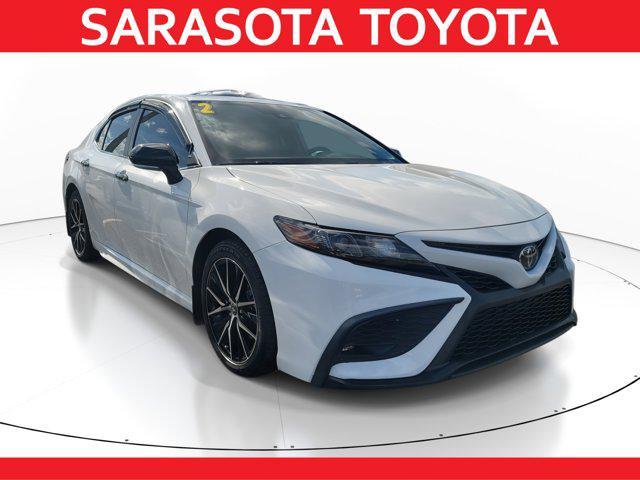 used 2022 Toyota Camry car, priced at $19,487