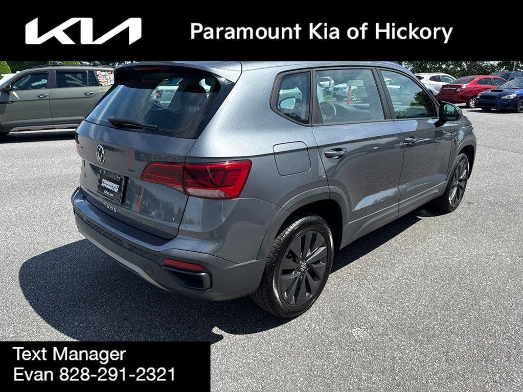 used 2022 Volkswagen Taos car, priced at $18,900
