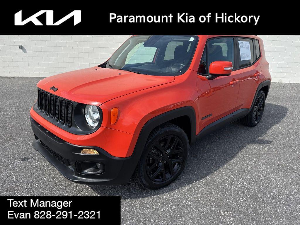 used 2018 Jeep Renegade car, priced at $11,995
