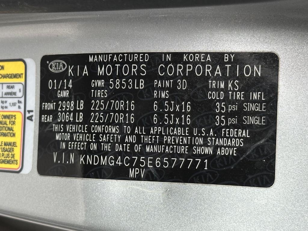 used 2014 Kia Sedona car, priced at $4,995