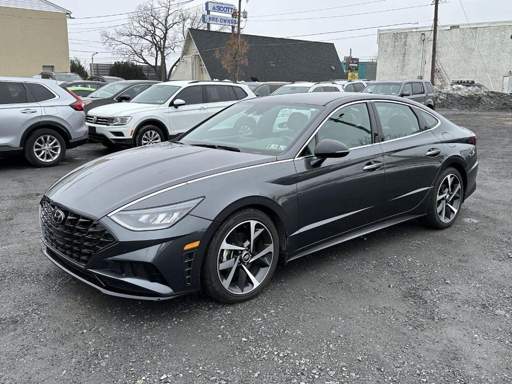 used 2021 Hyundai Sonata car, priced at $19,495