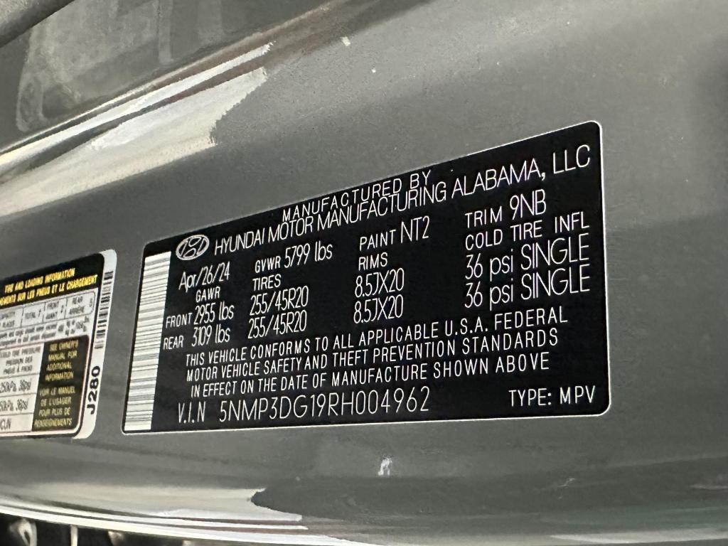 used 2024 Hyundai SANTA FE HEV car, priced at $34,495