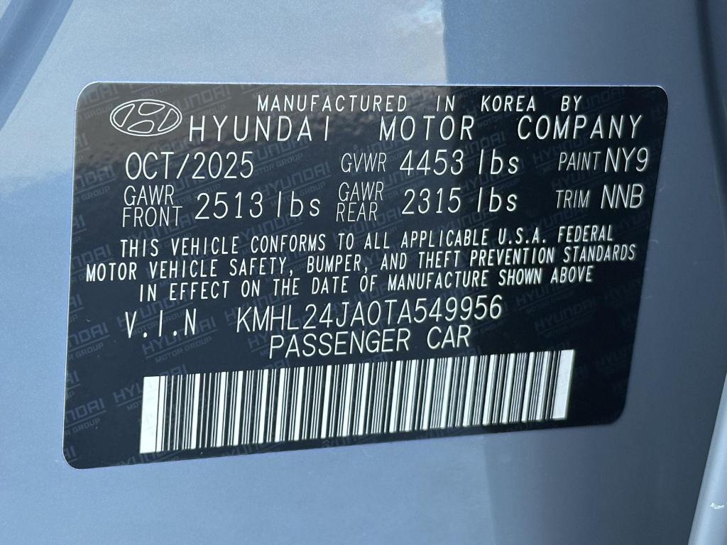 new 2026 Hyundai Sonata car, priced at $27,835