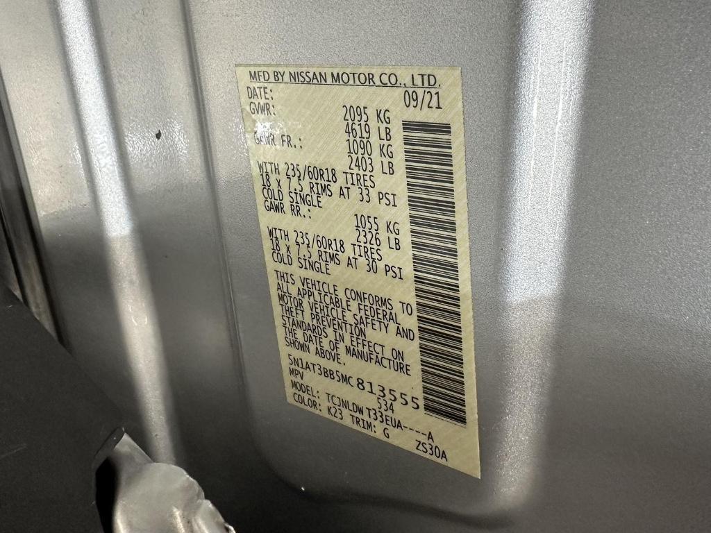 used 2021 Nissan Rogue car, priced at $17,495