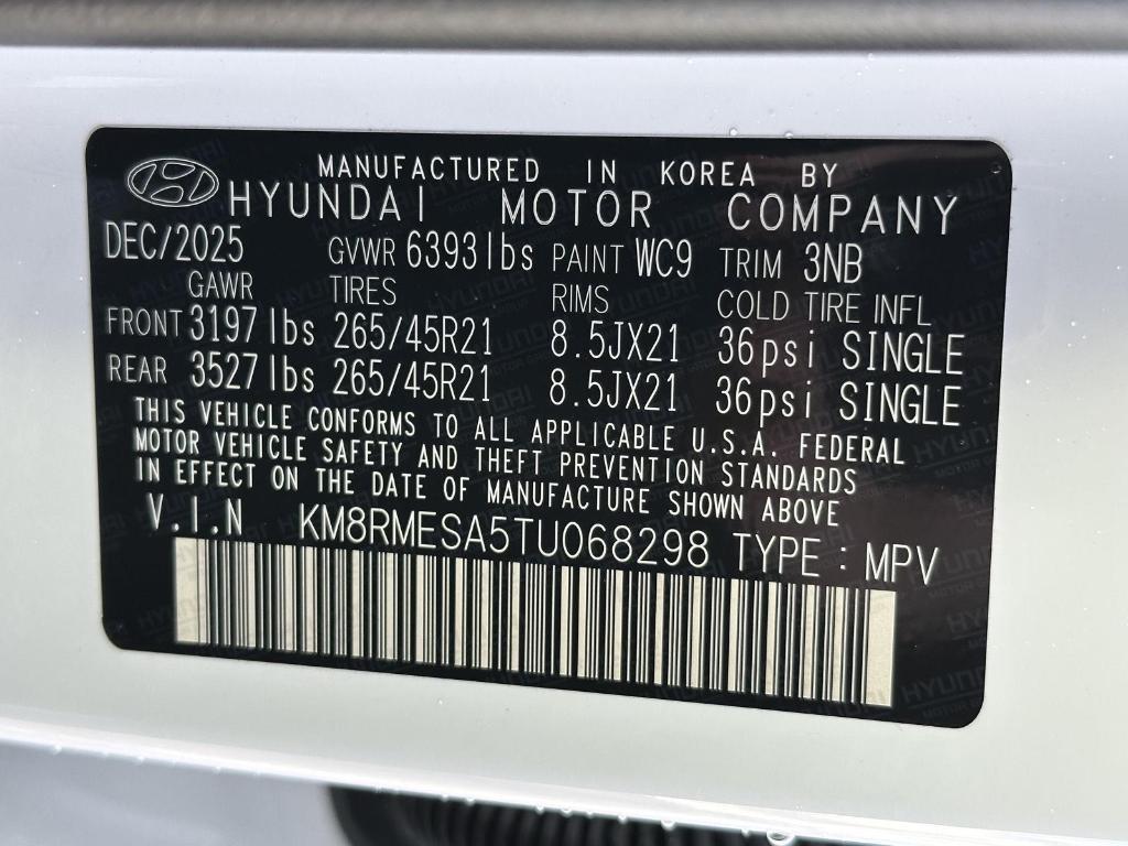 new 2026 Hyundai Palisade Hybrid car, priced at $59,485