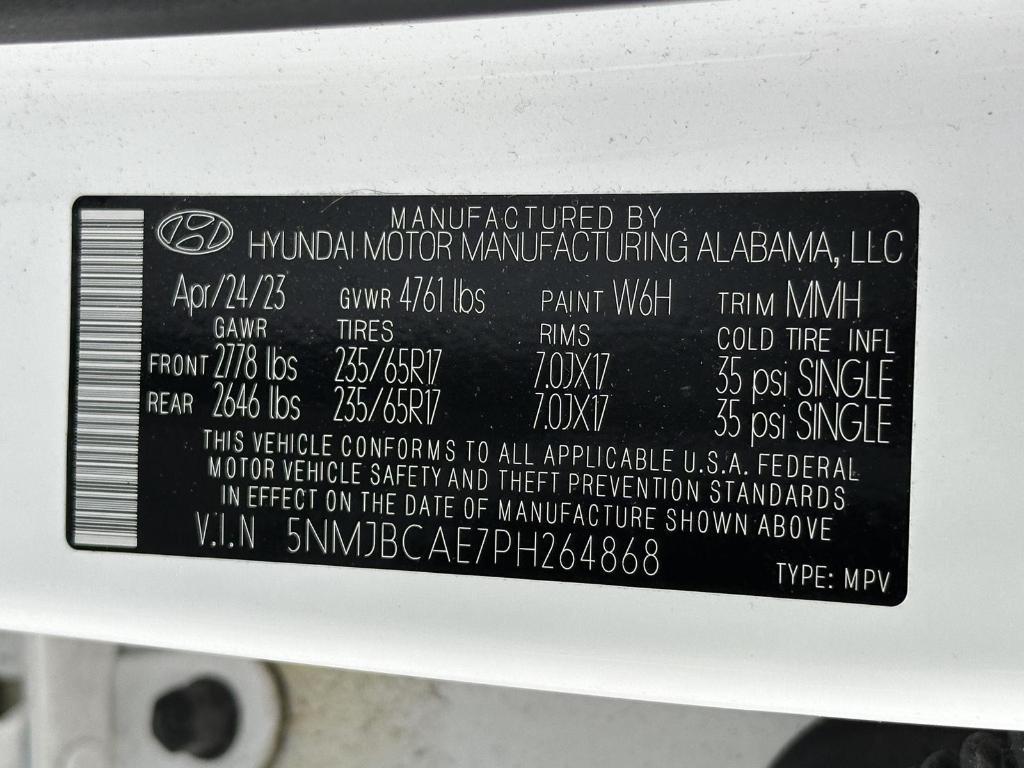 used 2023 Hyundai Tucson car, priced at $21,695
