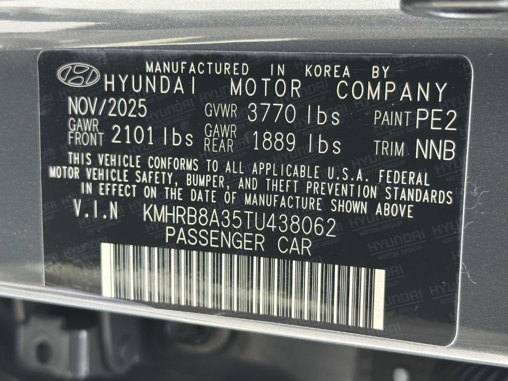 new 2026 Hyundai Venue car, priced at $21,840