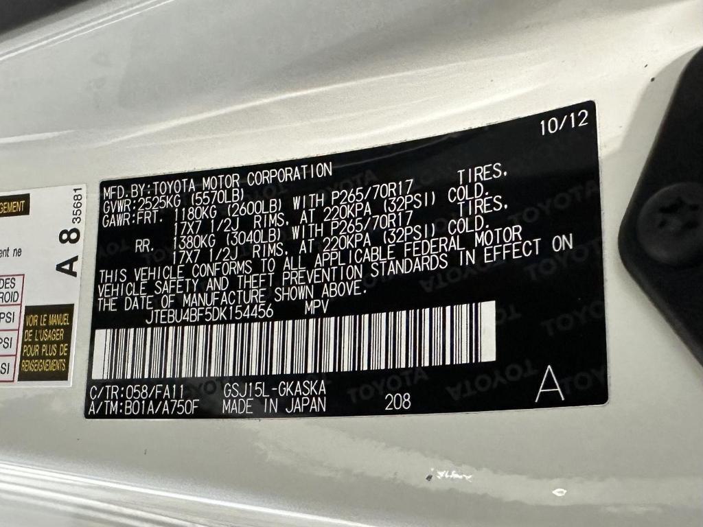 used 2013 Toyota FJ Cruiser car, priced at $20,595