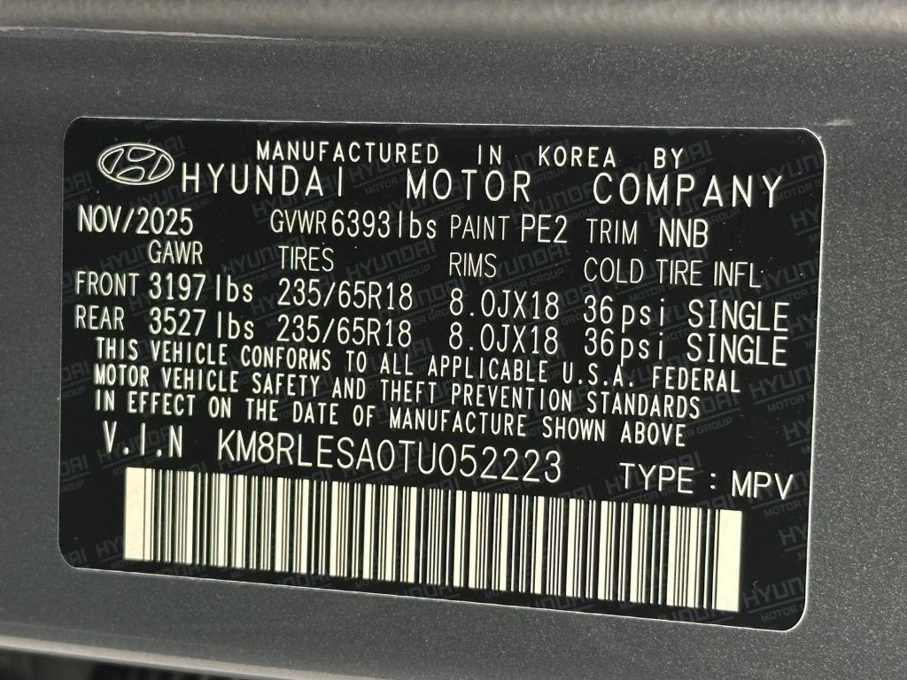 new 2026 Hyundai Palisade car, priced at $47,255