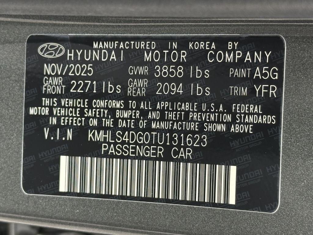 new 2026 Hyundai Elantra car, priced at $25,505