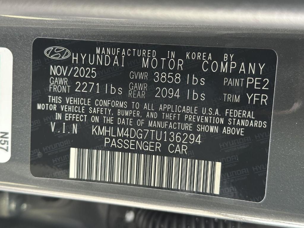 new 2026 Hyundai Elantra car, priced at $24,200