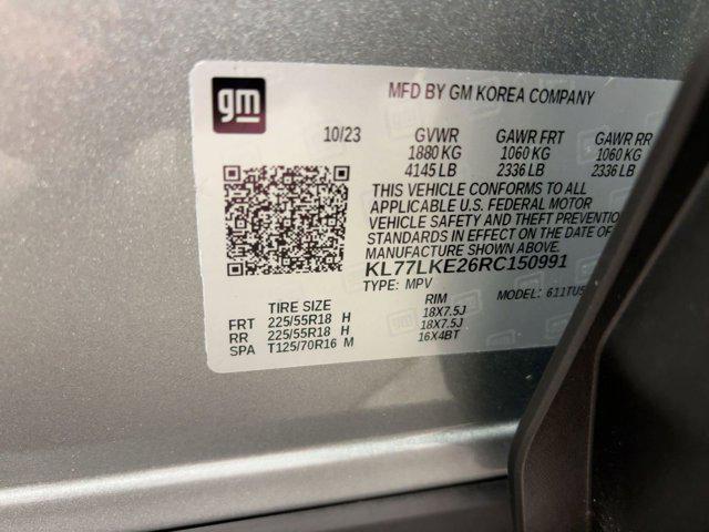 used 2024 Chevrolet Trax car, priced at $20,997