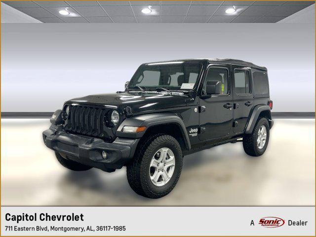 used 2020 Jeep Wrangler Unlimited car, priced at $24,999