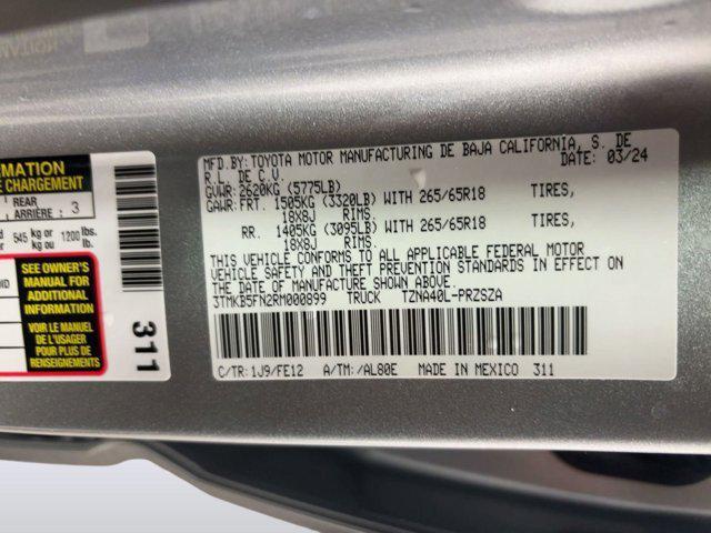 used 2024 Toyota Tacoma car, priced at $37,898