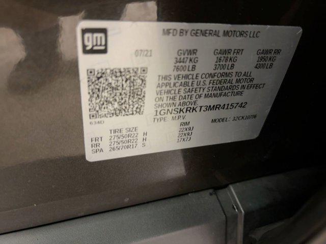 used 2021 Chevrolet Tahoe car, priced at $42,697