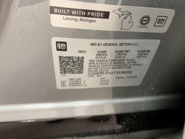 new 2026 Chevrolet Traverse car, priced at $55,291