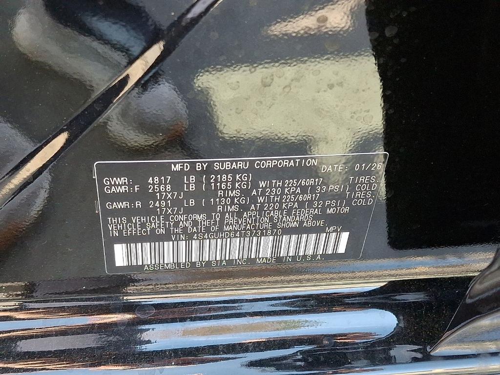 new 2026 Subaru Crosstrek car, priced at $30,386