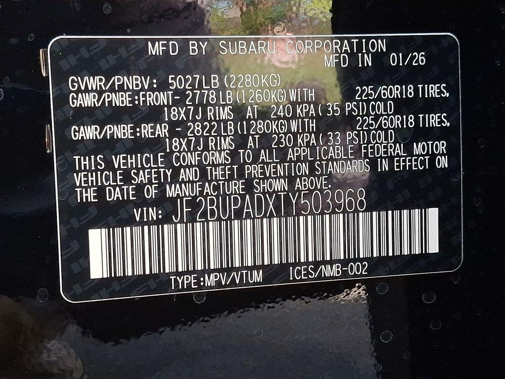 new 2026 Subaru Outback car, priced at $37,488