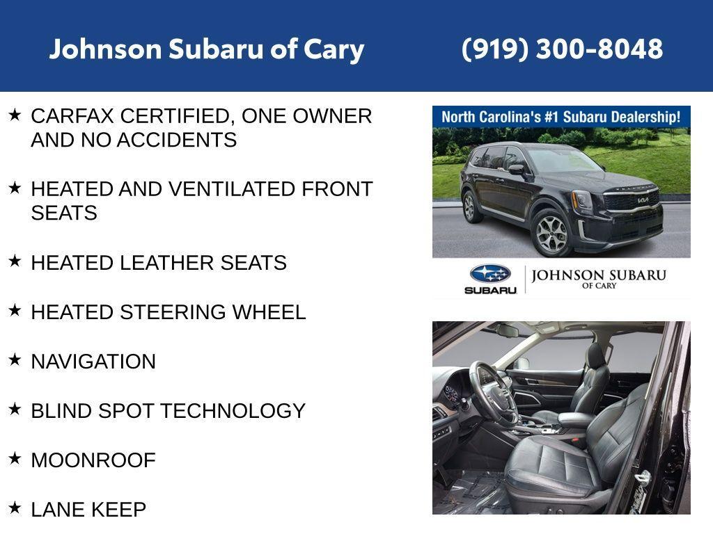 used 2022 Kia Telluride car, priced at $28,998