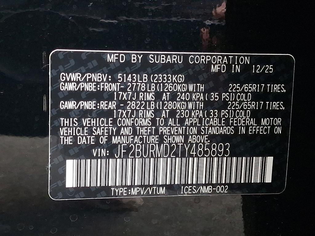 new 2026 Subaru Outback car, priced at $49,196