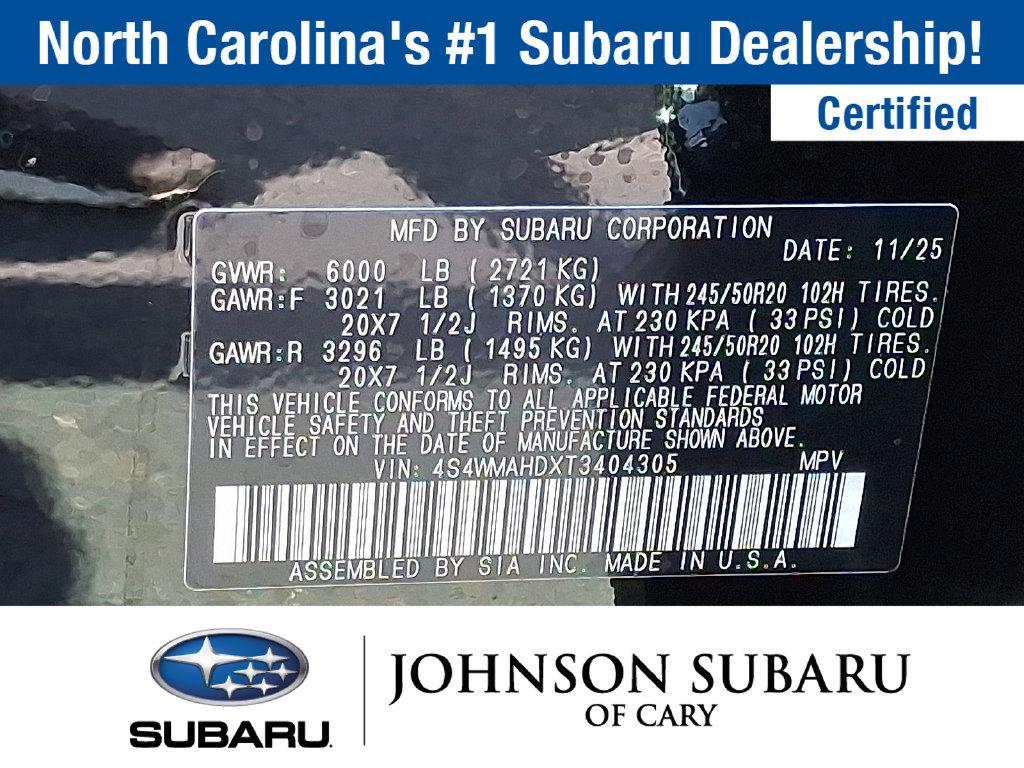used 2026 Subaru Ascent car, priced at $47,811