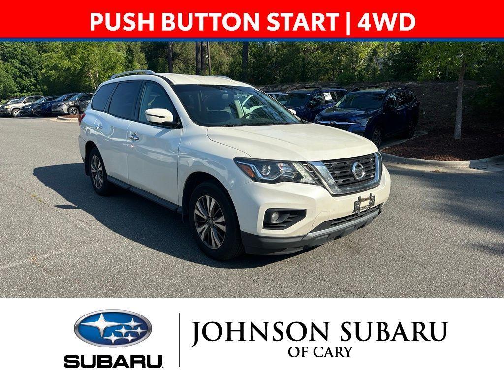 used 2017 Nissan Pathfinder car, priced at $15,398