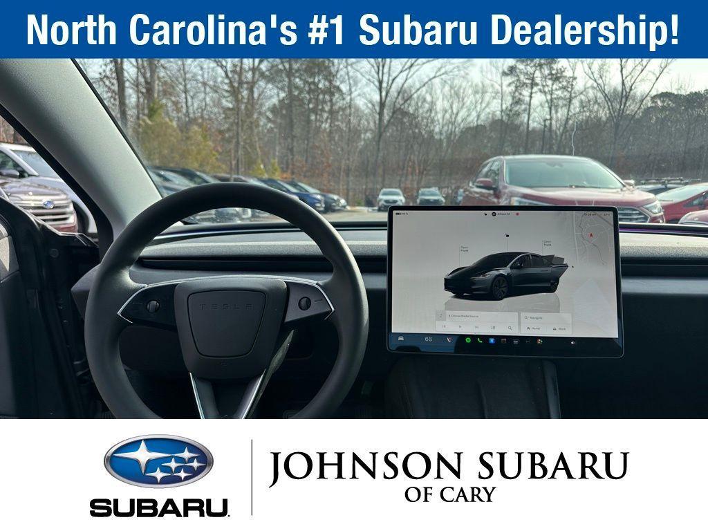 used 2025 Tesla Model 3 car, priced at $32,998