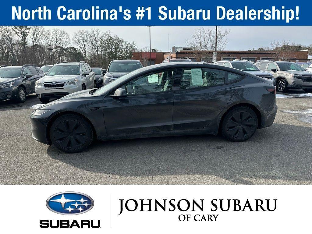 used 2025 Tesla Model 3 car, priced at $32,998